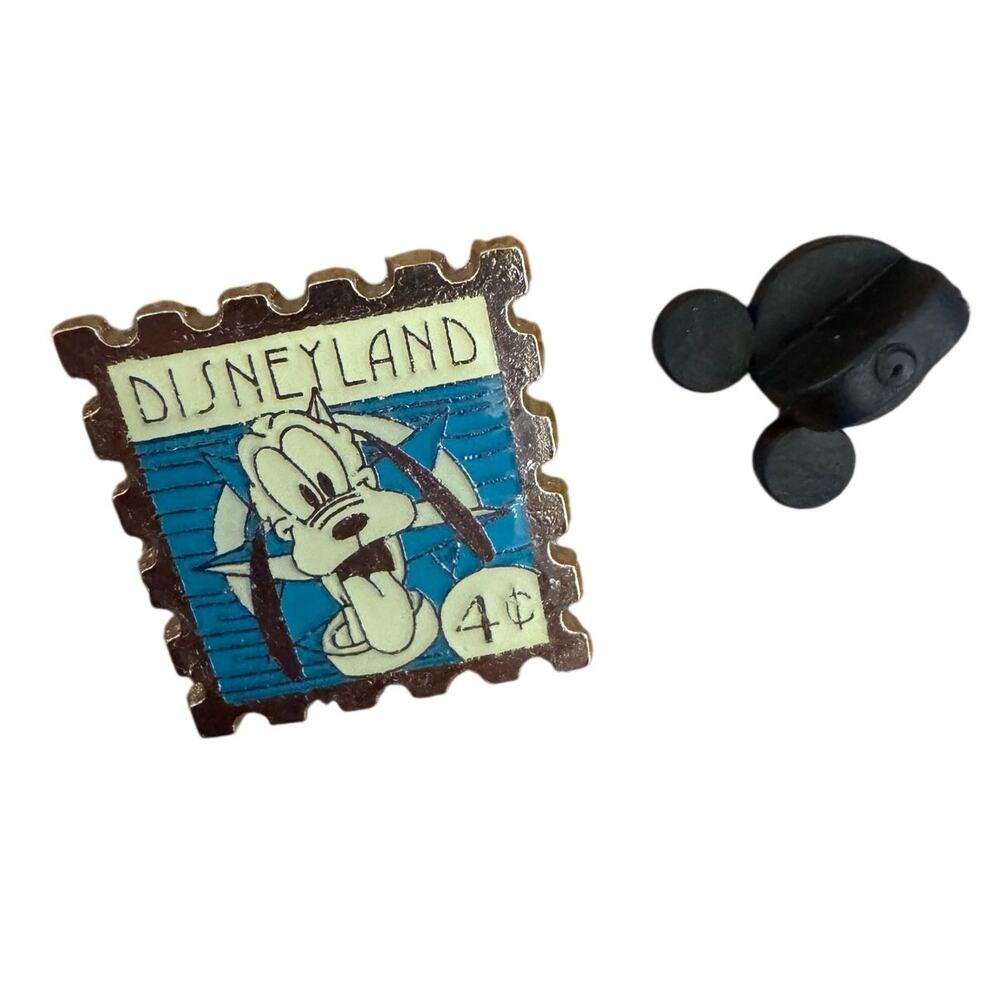 Disneyland Pluto 4 Cent Stamp Disney Trading Pin